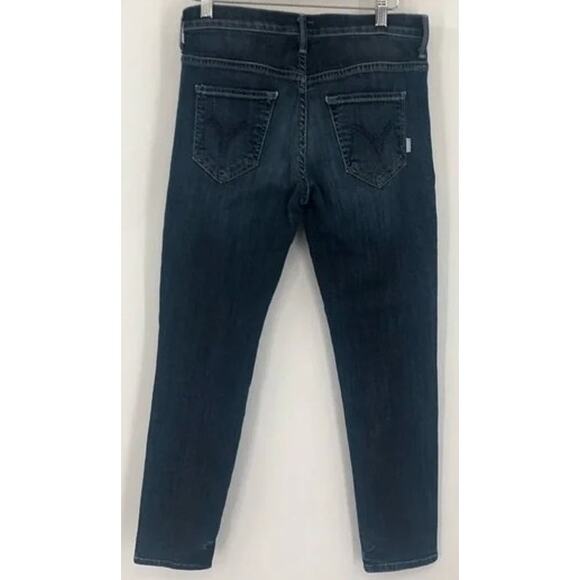 Mother Skinny Not Skinny Here Kitty, Kitty Jeans Size 26 - Picture 4 of 7